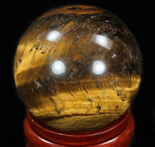 Top Quality Polished Tiger's Eye Sphere #33637